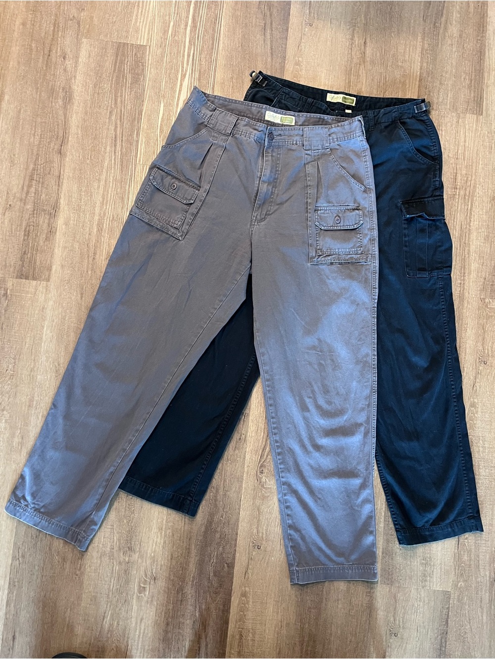 2 PAIRS Cabela's 38x34 Utility Pants Outdoor Work Casual Cotton Cargo Workwear